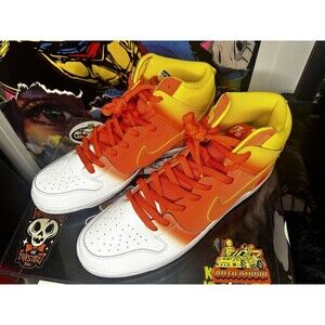 Size 14 - Nike SB Dunk High Pro Sweet Tooth Candy Corn Halloween FN5107 700